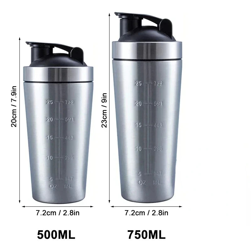 Rostfri Shaker