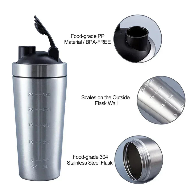 Rostfri Shaker