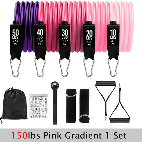 Mångsidigt Motståndsband Set